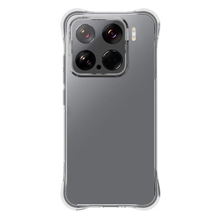 WANLONFENG WL2 Series for Xiaomi 15 Case 2.0mm TPU Precise Cutouts Phone Cover with 2Pcs Tempered Glass Films