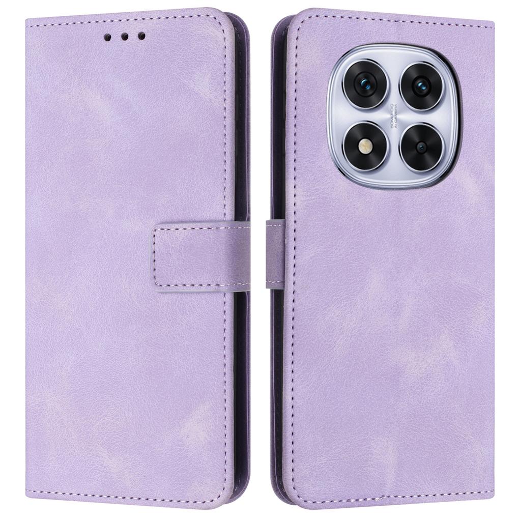 For Xiaomi Redmi Note 14 Pro+ 5G/Note 14 Pro 5G/Note 14 Pro 4G/Poco X7 5G Leather Case Solid Color Wallet Phone Cover