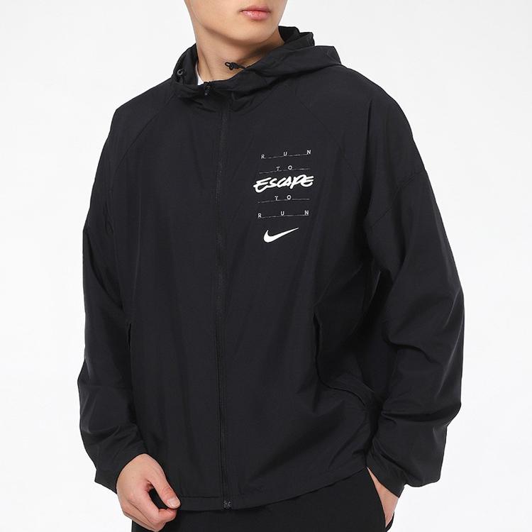 Nike Jackets Men's Black Hooded Moderate Other DA1167-010