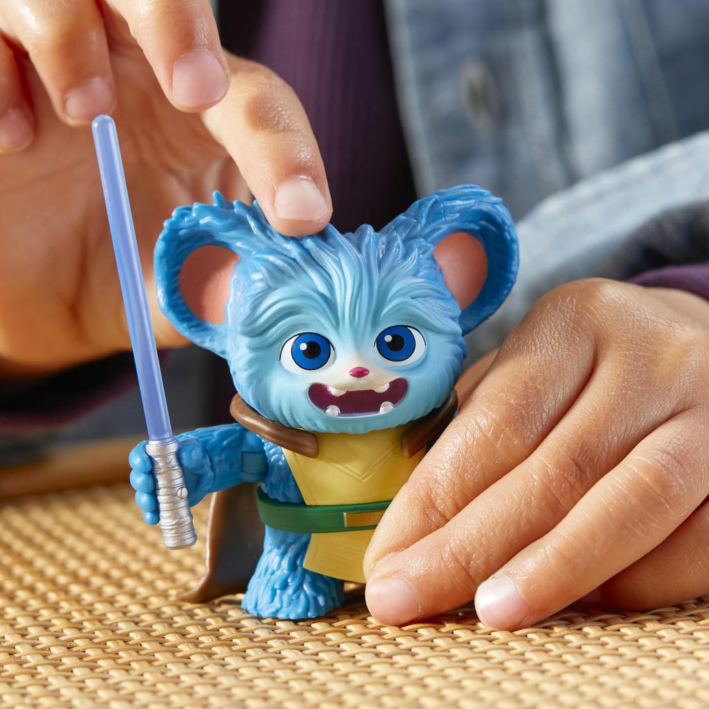 STAR WARS Young Jedi Adventures Nubs Action Tall Preschool Toy for Boys Girls Figure, 3-inch Toy, 3-Year-Old &