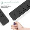 2500W Power Strips US UK EU Plug Power Extension Board Durable Flat Outlet Extender Cord  Office