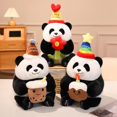 Národní poklad Huahua Panda Panenka Polštářek na házení Spací panenka Uklidňující panenka Plyšová hračka Dívčí dárek k narozeninám