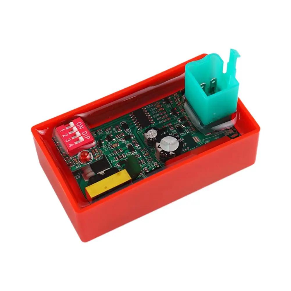 4 Pin DC CDI Racing Motorcycle Lgnition Switch For 50cc 70cc 90cc 110cc 125cc Scooter ATV Dirt Bike Go Kart Ignition Box