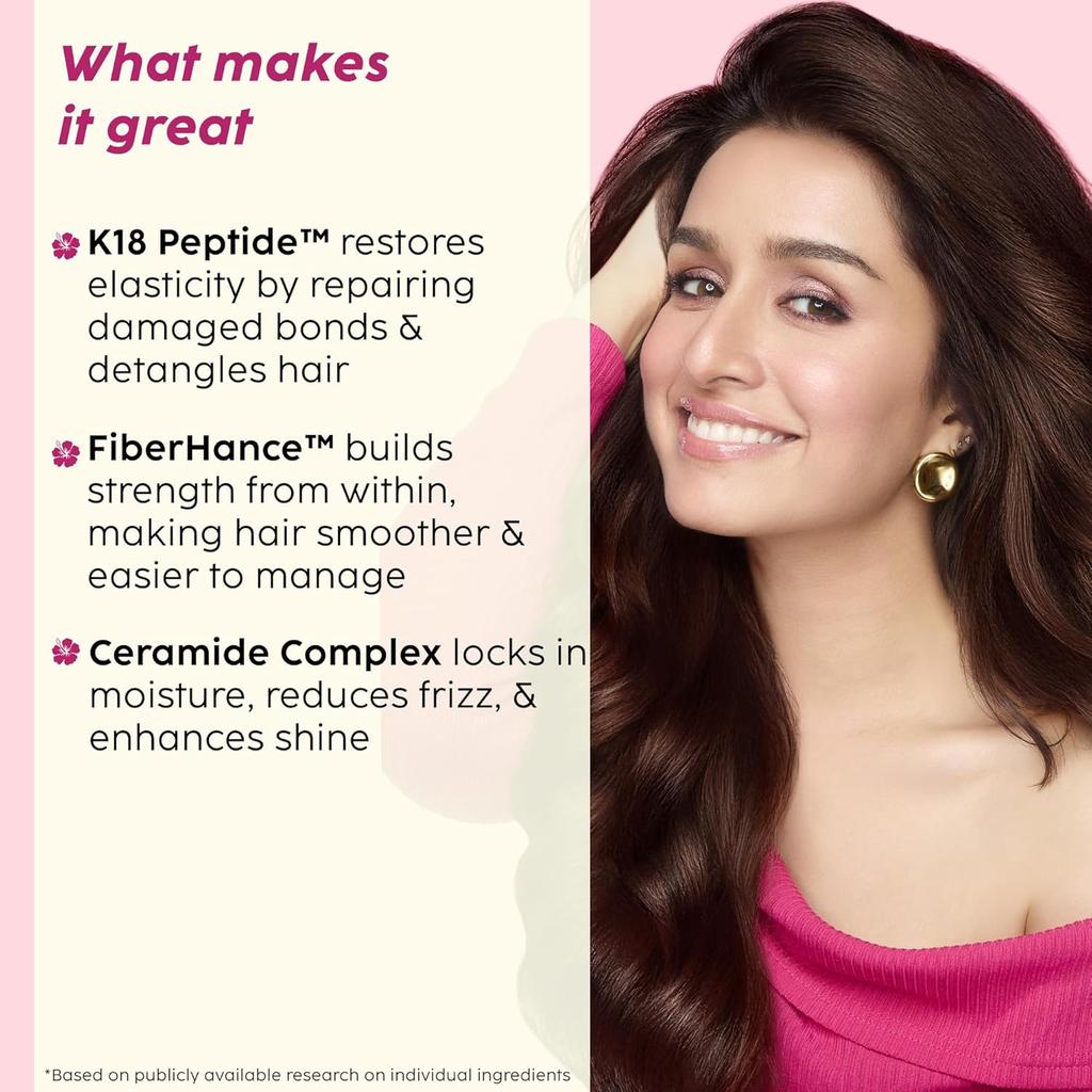 The Plant Fix Plix Hibiscus Bond Repair Leave-In Hair Mask 50g | Repairs, Reduces Frizz & Strengthens Hair