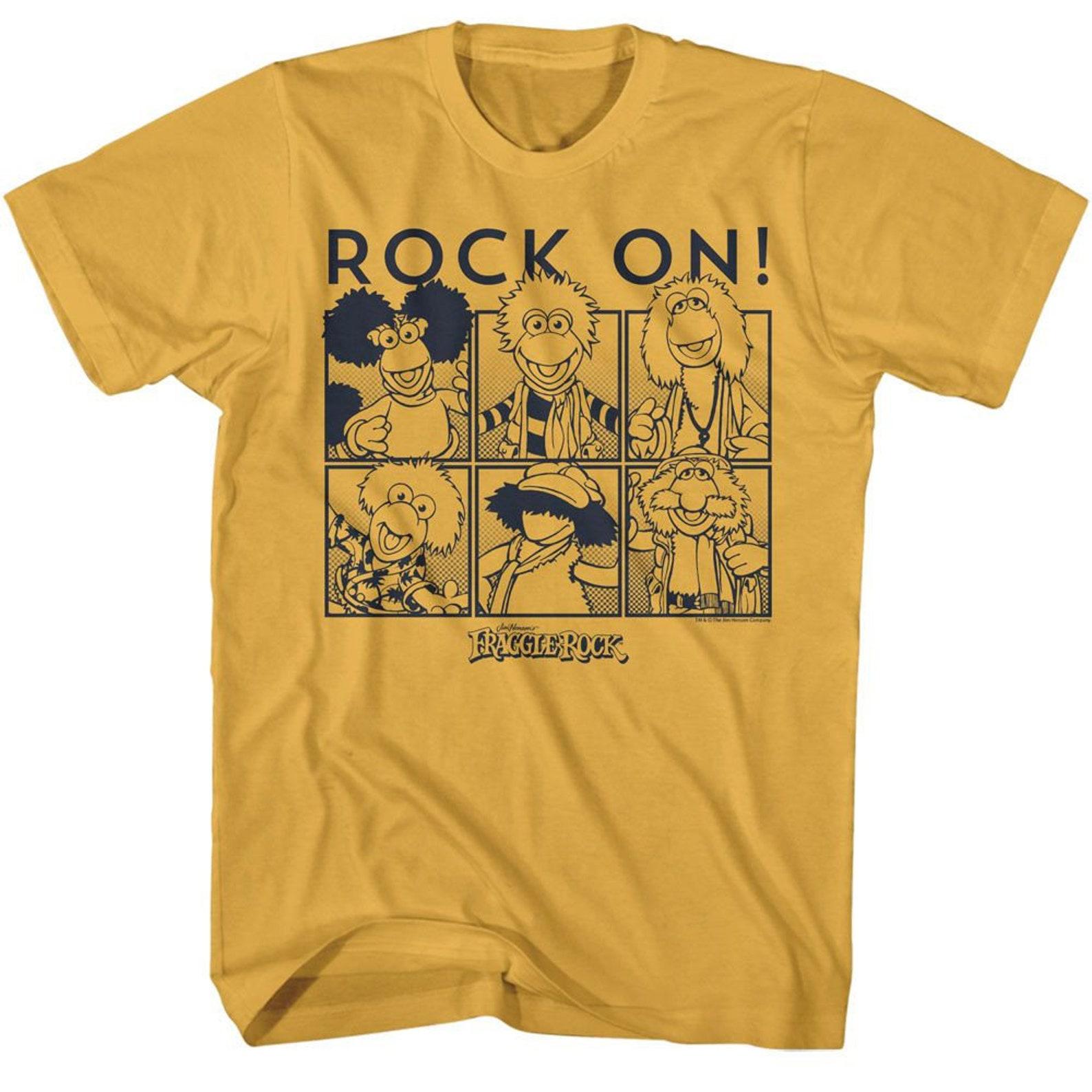 Fraggle Rock Halftone Boxes Ginger T-Shirt M