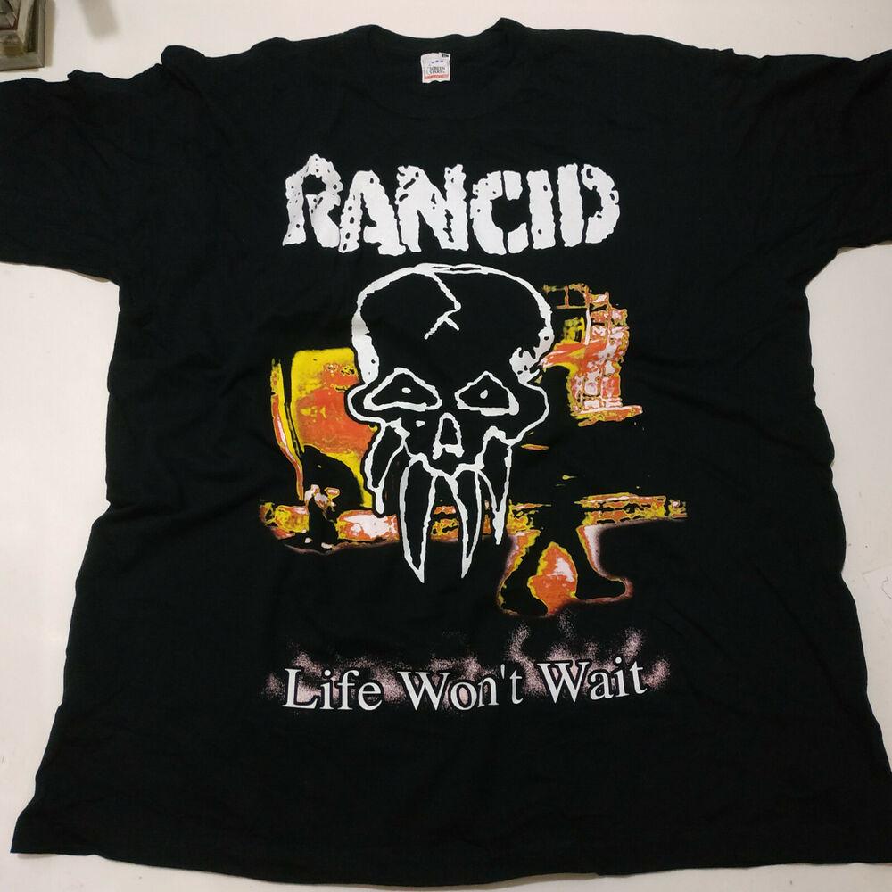 

Винтажная неиспользованная футболка унисекс Rancid Nofx Offspring в стиле панк