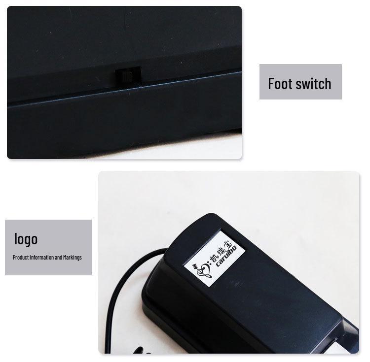 Universal Metal Sustain Pedal for Electronic Keyboards and Synthesizers