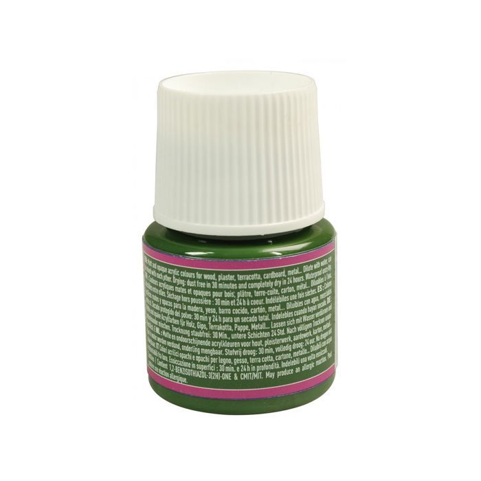 Acrylic Paint - Pébéo - P.BO Déco - Fir Green - Matt - 45ml