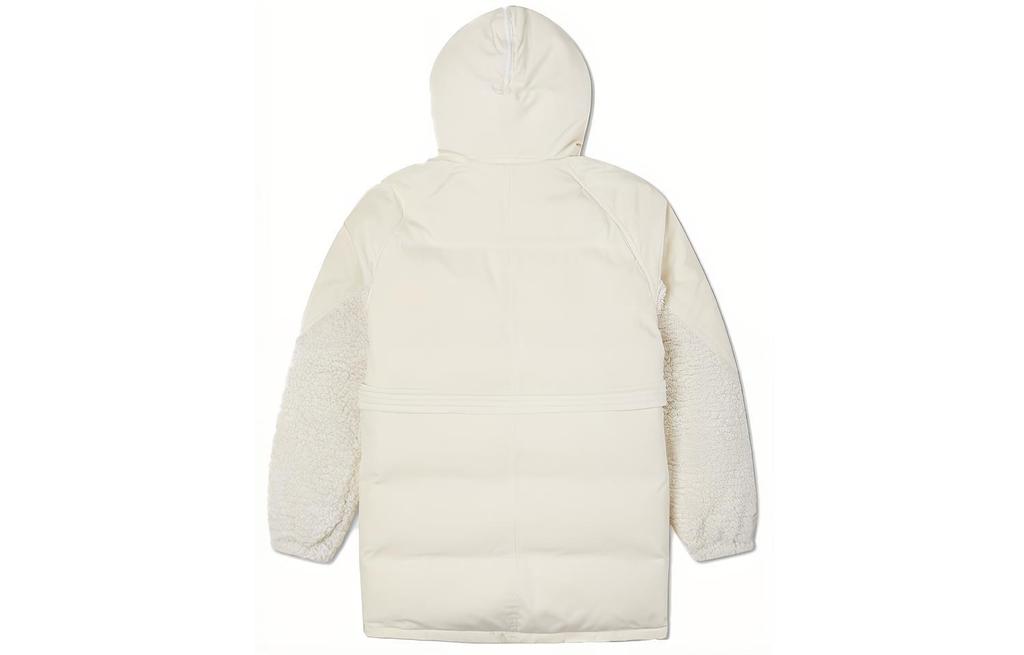 Converse Down Jackets Women's Beige Yellow Hooded Moderate Other 10021987-281