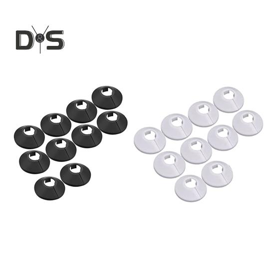 10 ks Kryt potrubí chladiče Hladký povrch Snadná instalace Pohodlná dekorace na trubku na stěnu Domácí zásoba