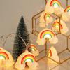 Waterproof LED String Fairy Lights Cloud Star Rainbow Night Light Garland Lamp  Hoilday
