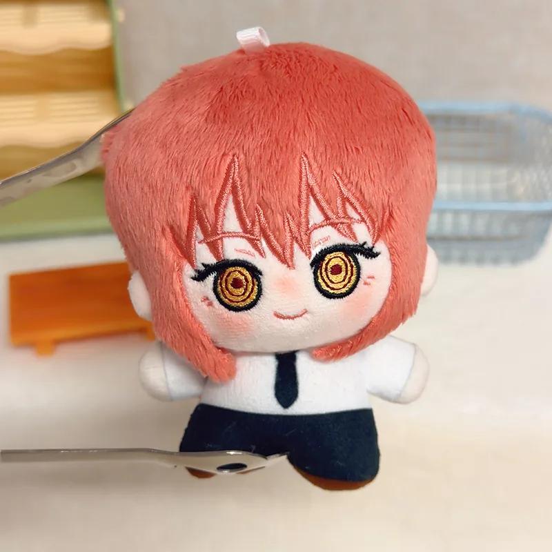 Chainsaw Man Anime Plush Keychain Cute Soft Character Doll Bag Charm Gift Collection Denji Makima Power