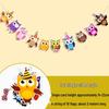 Colorful Cartoon Bunting for School, Birthday, or Kindergarten Décor