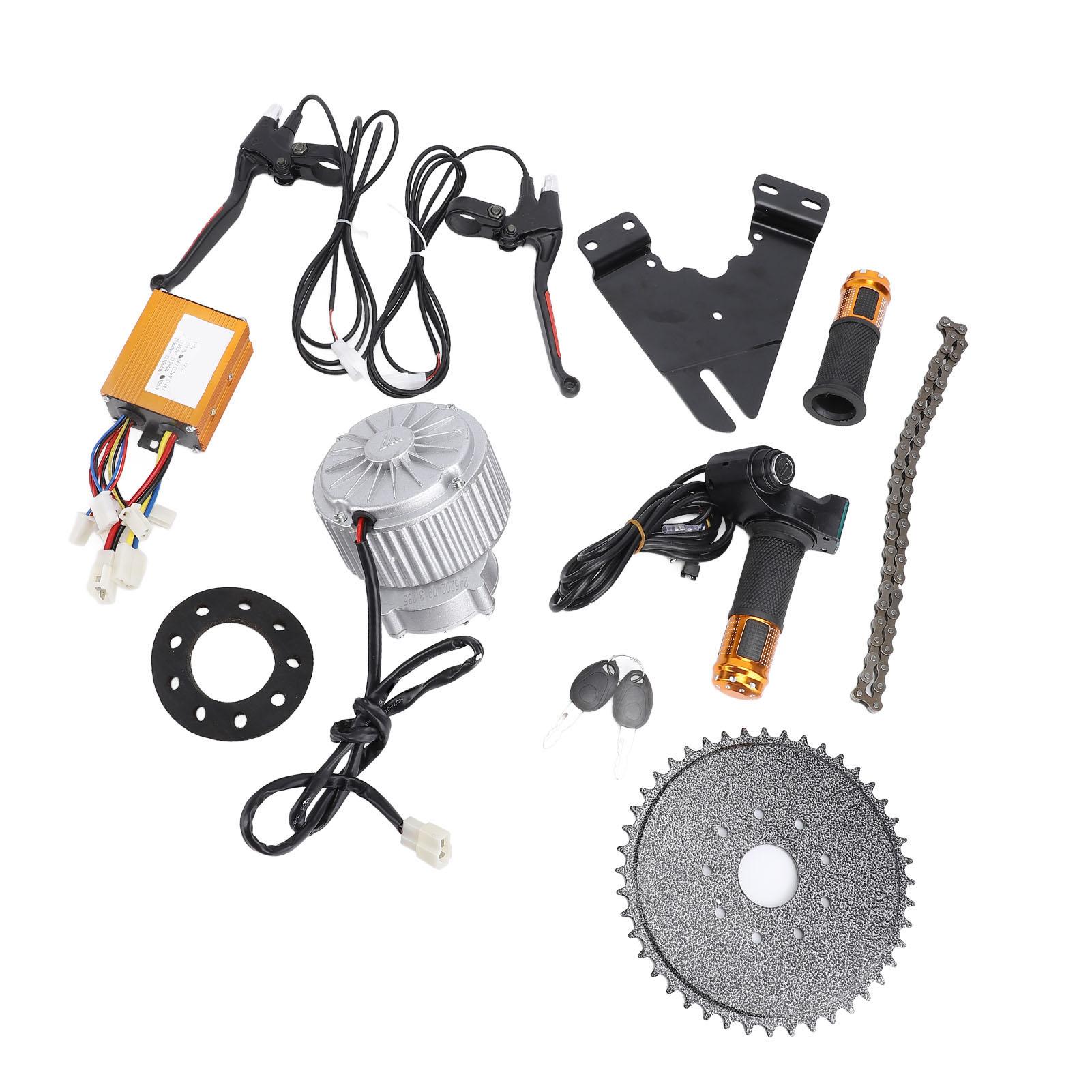 

MY1018 24V 450W Electric Scooter Motor Controller DIY Scooter Drive Speed Control Conversion Kit for Electric Cycles Mini Motorcycles