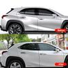 QHCP ABS Door Handle Cover Trim Carbon Fiber Style Car Exterior Door Handle Frame Sticker 4Pcs/Set Fit For Lexus UX200