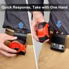 A96I-2Pack Tape Catcher, Tape Measure Holder For Belt,Low-Profile Tape Measure Belt Clip,Up To 2In Tool Belt,Tape Accessories