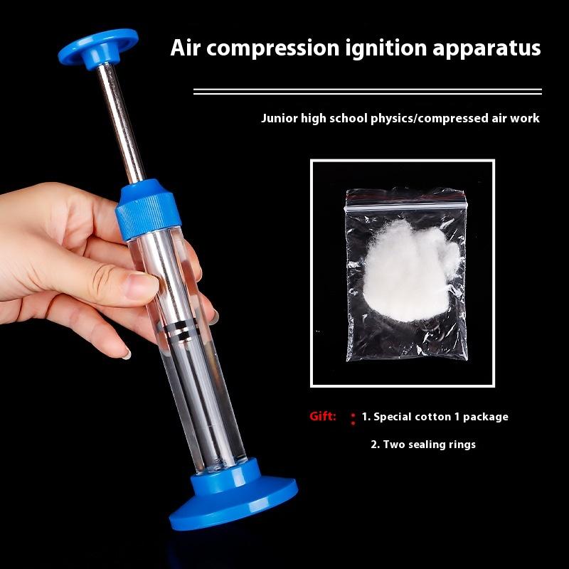 Mechanical Thermal Energy Teaching Aid Device - Air Compression Ignition Physical Thermodynamics Experimental Equipment
