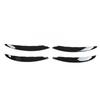 4 Pcs Front Fog Light Grille Trim Eyelid Eyebrow Wind Knife Strip Replacement for  ‑  C‑Class W206  06