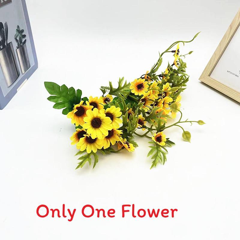 

Faux Sunflower Decor Event Photography Props Wedding Party Home Gift Ornament