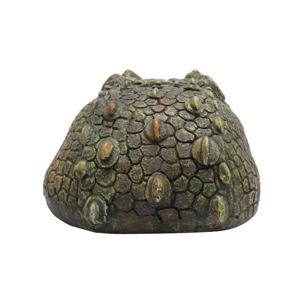 1pc,Floating Alligator Head Water Decor, Float Alligator Crocodile for scare Goose,Predator,Heron,Duck Control,Pool,Garden and P
