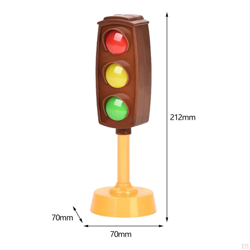 Compact Traffic Toy for Kids - Miniature Model with Learning Features