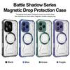Battle Shadow Series Armor Phone Case for HONOR 400 Lite Shockproof Anti‑Drop Protective Cover