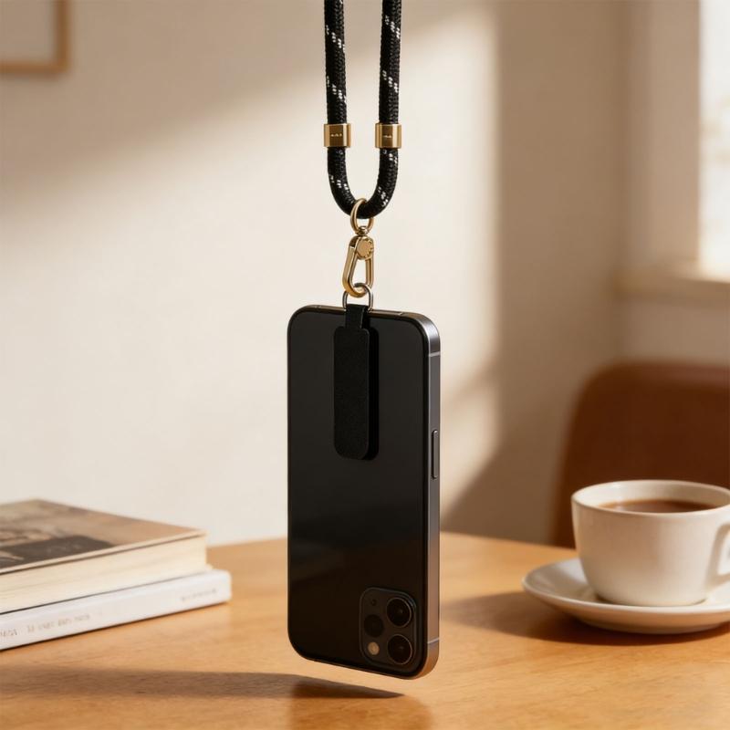 Portable Phone Case Hanging Rope Polyester Mobile Phone Strap For Easy Attachment And Enjoy Convenience