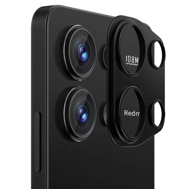 

Чехол для объектива задней камеры для Xiaomi Redmi Note 13 13Pro 13ProPlus Note13Pro + 4G 5G задняя алюминиевая металлическая защита объектива камеры Redmi Note 13 5G