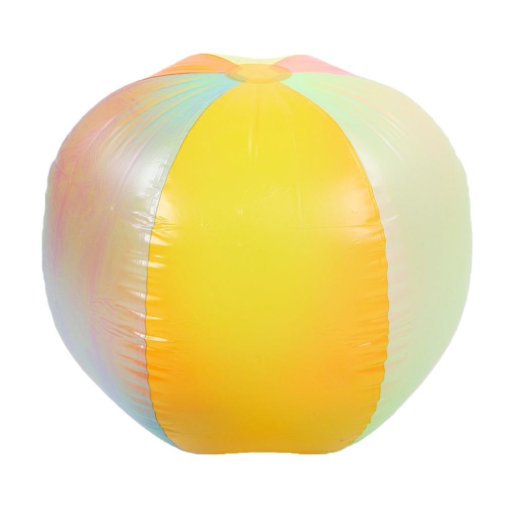 31.5in Large Inflatable Beach Ball Large Rainbow Color Swimming Pool Beach Ball Toy for Summer Party Outdoor Lawn
