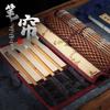 Ancient Style Bamboo Brush Pouch: Large Capacity, Multi-Specifications