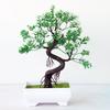 Faux Bonsai Realistic Eye-catching Bright-colored Beautiful Potted Artificial Flower Household Supplies