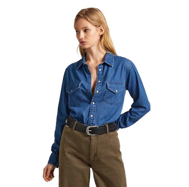

Pepe Jeans Ivy блузка с длинным рукавом L