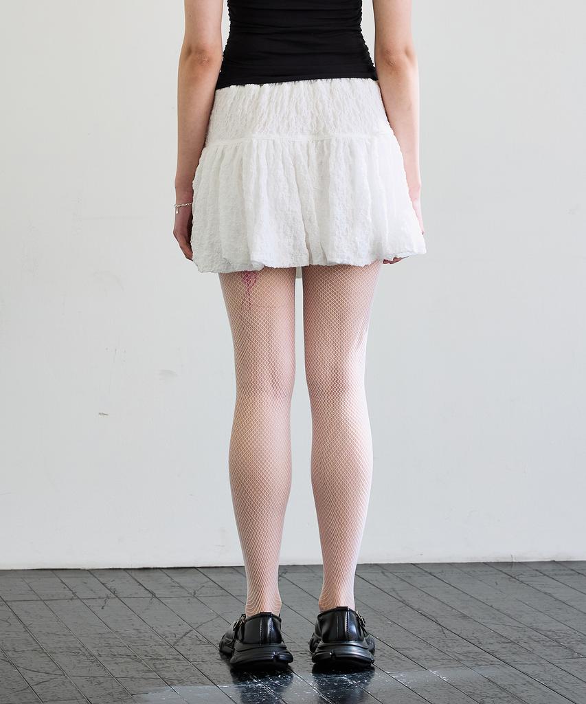 Alikim Annie Balloon Skirt Pants / White