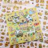 100PCS Stationery Children Sticker Cartoon Capybara Water Cup Decal  Birthday Gift