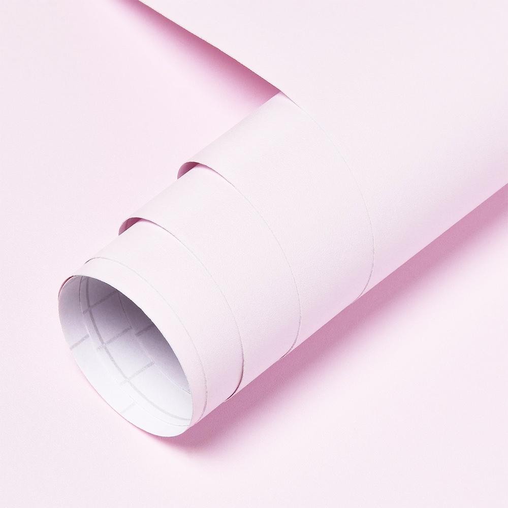 Waterpoof Matte Wallpaper Black Vinyl Self-Adhesive Stickers for Wall Furniture Livingroom Contact Paper Home Decor