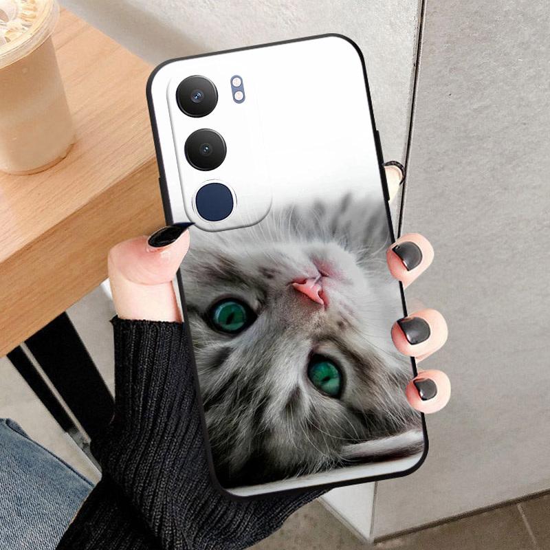 For VIVO Y19S 4G Phone Case Soft Silicone Back Cover Coque For VIVO Y 19 S Cases Black TPU Shockproof Fundas Shell Y19S Capa
