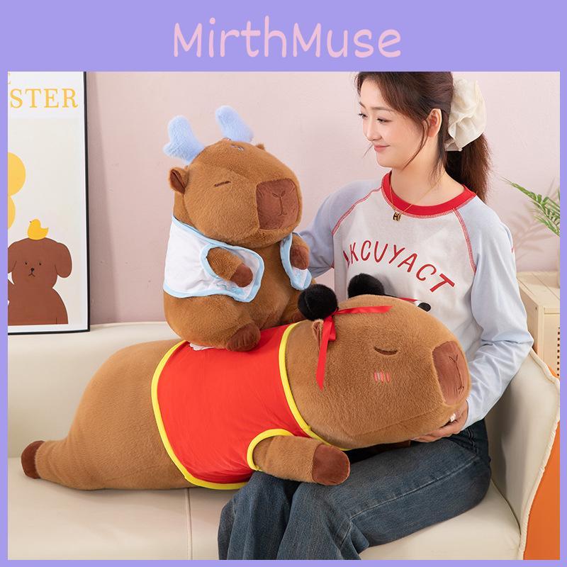 Originality Nezha Aobing Transforms Into Capybara Cartoon Plush Pillow Toy