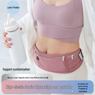 Women's Waterproof Running Waist Pack with Phone and Water Bottle Holder