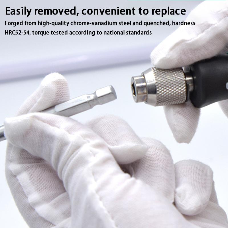 9Pcs Slotted Screwdriver Set With Magnetic Tip Screwdrivers Tool Set For Maintenance And Disassembly Ready To Use