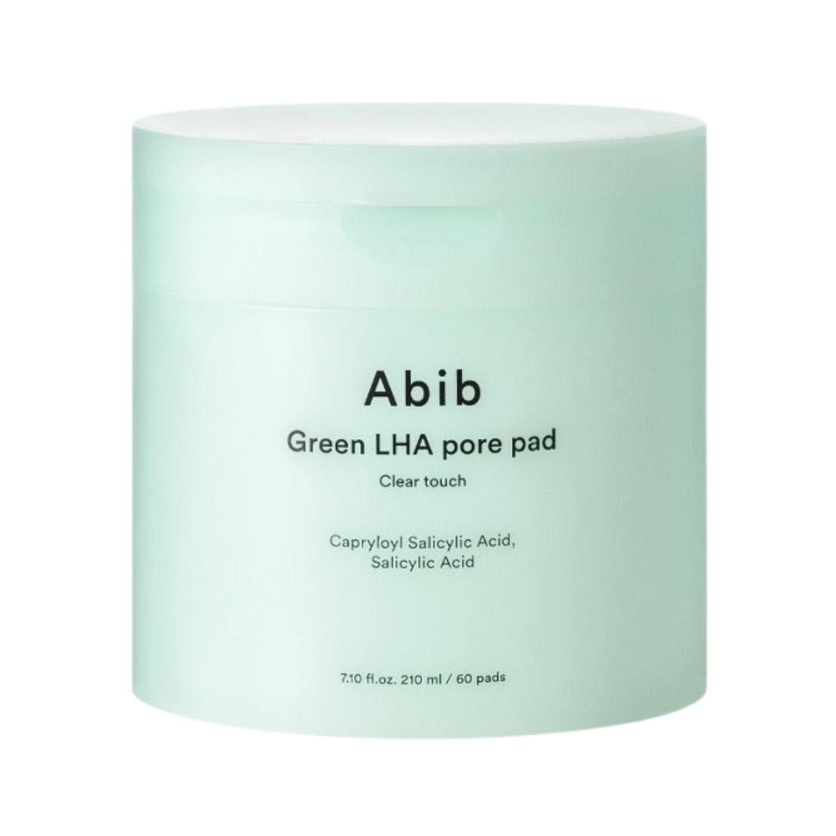 

Abib Green LHA Pore Pad Clear Touch 60 pcs - cleansing pads for the face
