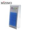 12 Rows Of Luminous Blue, Single Length, Eye Makeup Eyelashes, Dramatic Eyelashes, Natural Extension. 8-15mm,C/D,0.07mm