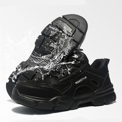 Steel Toe Safety Shoes Men Women Work Sneakers Lightweight Waterproof Work Shoes Boots Men Puncture-Proof Indestructible Shoes