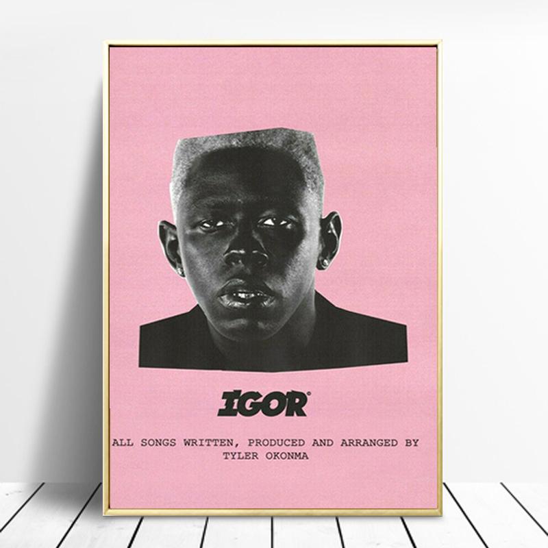Rap Music Album Stars Canvas Painting Tyler The Creator Igor Posters Prints Wall Art Picture for Living Room Home Decor Cuadros