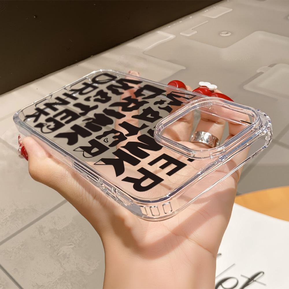 Acrylic Phone Case for iPhone 11 12 13 14 Pro 12 14 16 Pro Max for Samsung A16 A36 A56 S24 FE High-quality Painted Anti-fall Mobile Phone Case