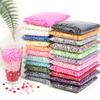 50-500Pcs ABS Imitation Pearls Beads Color Flat Back Cabochon Half Round Loose Bead for Crafts Garment Nail Art Jewelry Findings