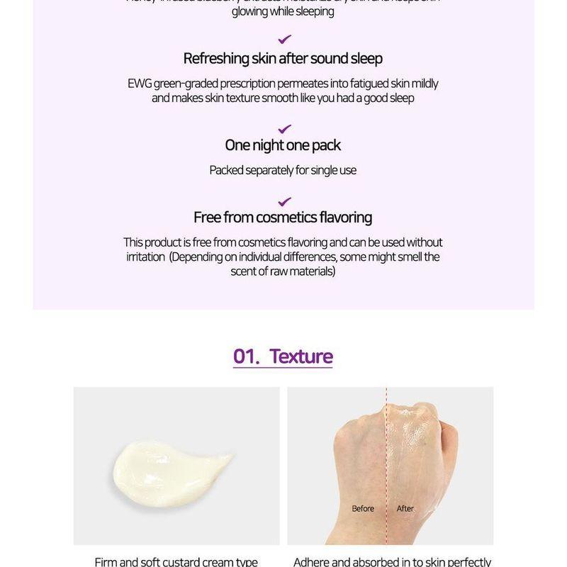 Frudia Blueberry Honey Overnight Mask Set