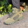 Winter Outdoor Herren Wanderschuhe Braun Hoher Schaft Trekkingschuhe Herren Bequem Rutschfest Kletterschuhe Herren zapatillas de hombre