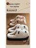 Women's Bowknot Plush Cotton Slippers - Thick, Warm, Non-slip Indoor Footwear for Autumn/Winter 2025