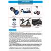 JGA25-370 DC gear motor encoder can measure the speed of steering robot tracking balance car