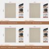 Shower Waterproof Foldable Curtain Soft Door Curtain Set For Home Decor Bathroom